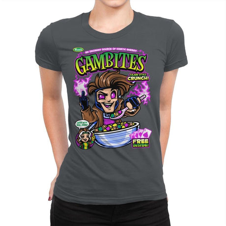 Gambites - Best Seller - Womens Premium T-Shirts RIPT Apparel Small / Heavy Metal