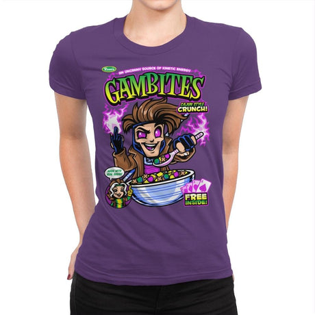 Gambites - Best Seller - Womens Premium T-Shirts RIPT Apparel Small / Purple Rush