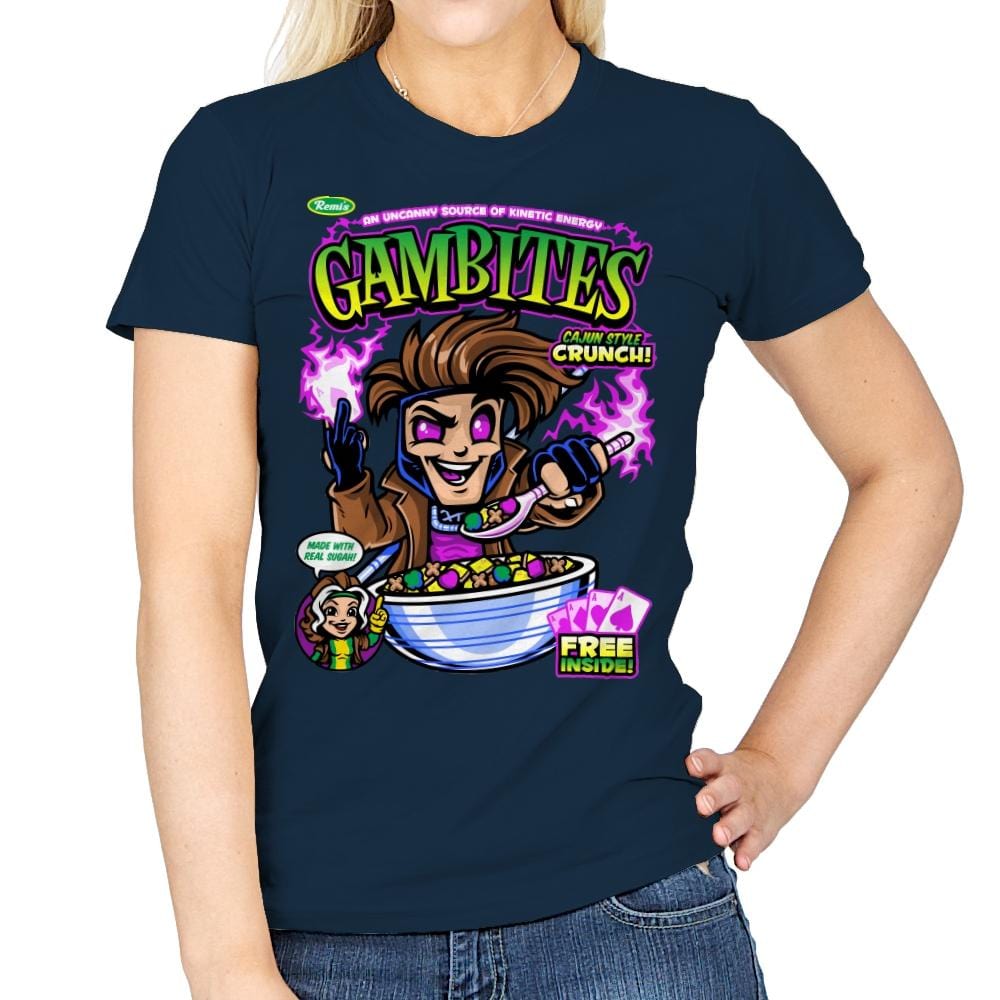 Gambites - Best Seller - Womens T-Shirts RIPT Apparel Small / Navy