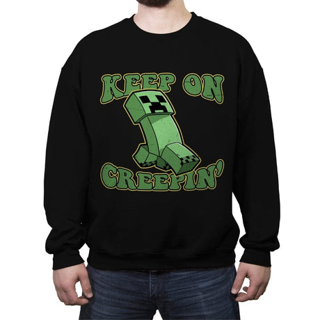 Game Explosive Creature - Crew Neck Sweatshirt Crew Neck Sweatshirt RIPT Apparel Small / Black