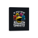 Game Ghosts Retro - Canvas Wraps Canvas Wraps RIPT Apparel 8x10 / Black