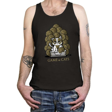 Game Of Cats - Tanktop Tanktop RIPT Apparel