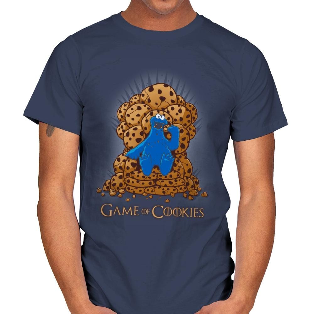 Game Of Cookies - Mens T-Shirts RIPT Apparel Small / Navy