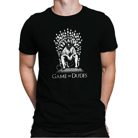 Game of Dudes Exclusive - Mens Premium T-Shirts RIPT Apparel Small / Black