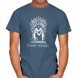 Game of Dudes Exclusive - Mens T-Shirts RIPT Apparel Small / Indigo Blue