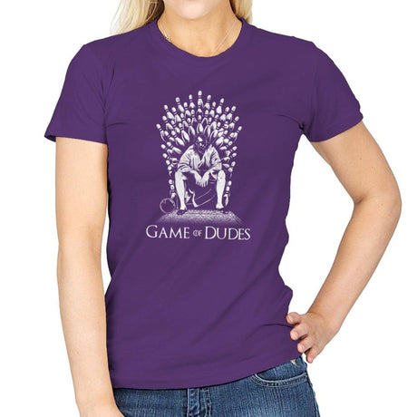 Game of Dudes Exclusive - Womens T-Shirts RIPT Apparel Small / Purple