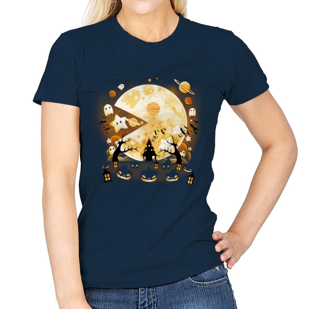 Game of Halloween - Womens T-Shirts RIPT Apparel Small / Navy