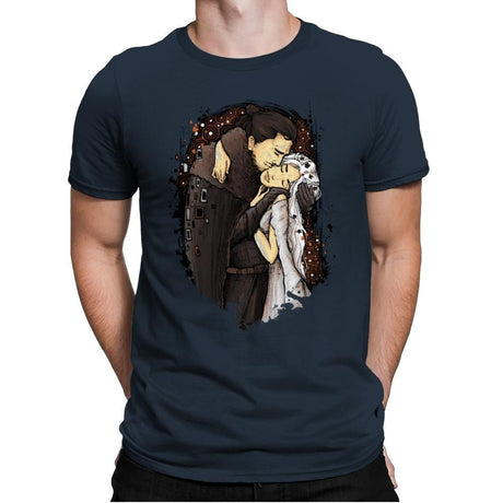 Game of Kisses - Mens Premium T-Shirts RIPT Apparel Small / Indigo