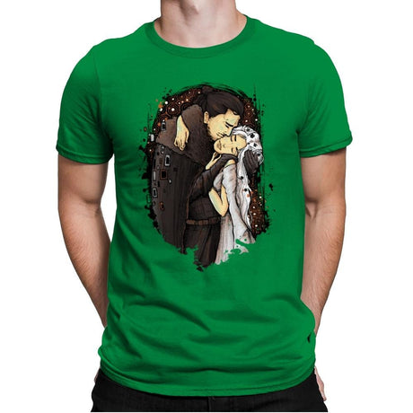 Game of Kisses - Mens Premium T-Shirts RIPT Apparel Small / Kelly Green