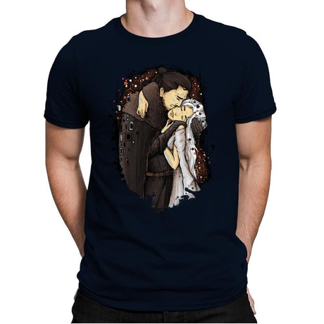 Game of Kisses - Mens Premium T-Shirts RIPT Apparel Small / Midnight Navy