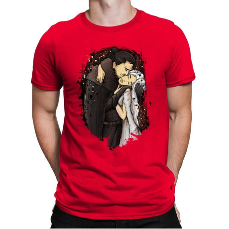 Game of Kisses - Mens Premium T-Shirts RIPT Apparel Small / Red