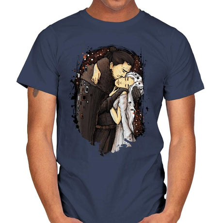 Game of Kisses - Mens T-Shirts RIPT Apparel Small / Navy