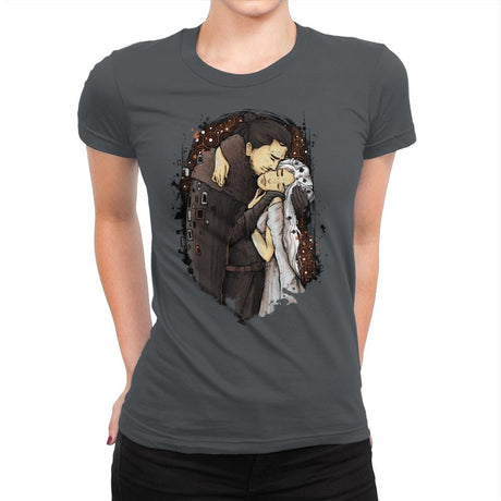 Game of Kisses - Womens Premium T-Shirts RIPT Apparel Small / Heavy Metal