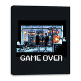 Game Over - Canvas Wraps Canvas Wraps RIPT Apparel 16x20 / Black