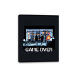 Game Over - Canvas Wraps Canvas Wraps RIPT Apparel 8x10 / Black