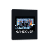 Game Over - Canvas Wraps Canvas Wraps RIPT Apparel 8x10 / Black