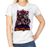 Game Over Retro Gamer - Womens T-Shirts RIPT Apparel Small / White
