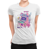 Game Over - Womens Premium T-Shirts RIPT Apparel Small / White