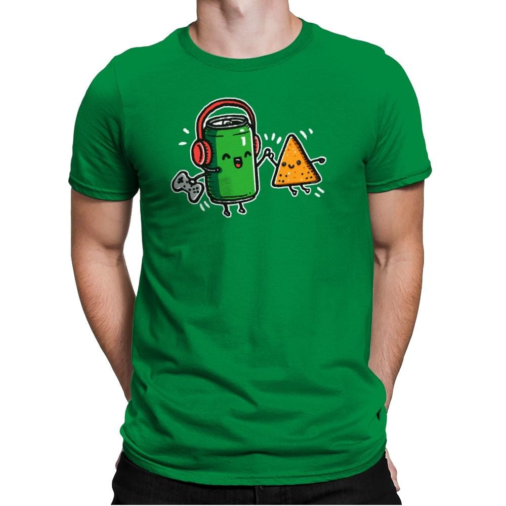 Game Partner - Mens Premium T-Shirts RIPT Apparel Small / Kelly