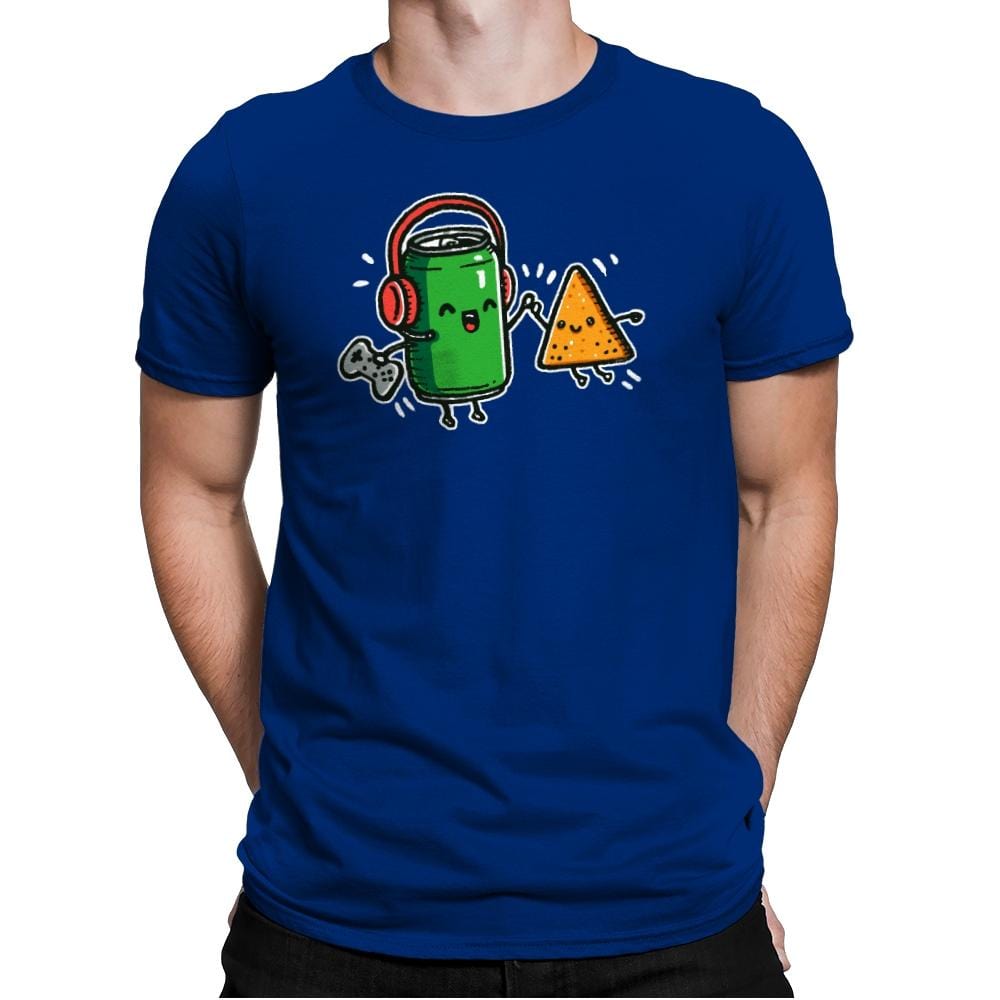 Game Partner - Mens Premium T-Shirts RIPT Apparel Small / Royal