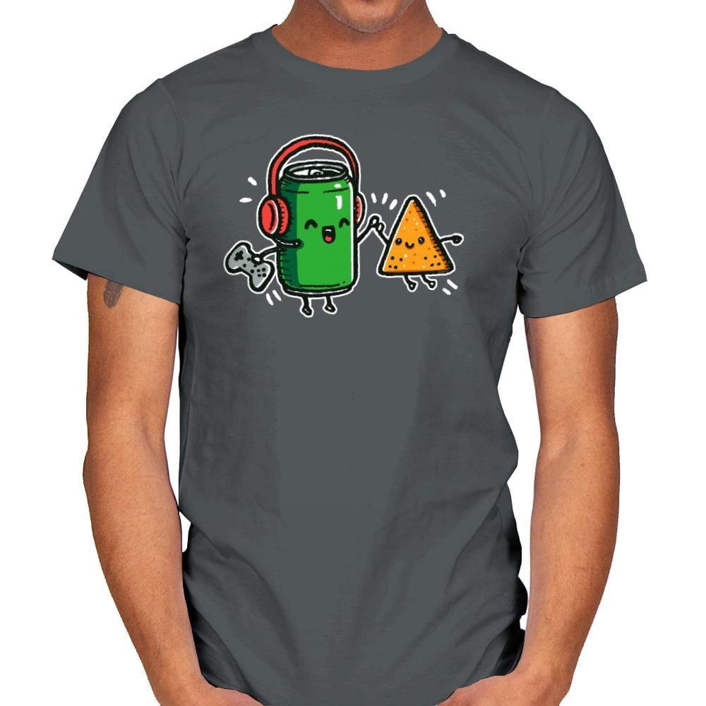 Game Partner - Mens T-Shirts RIPT Apparel Small / Charcoal