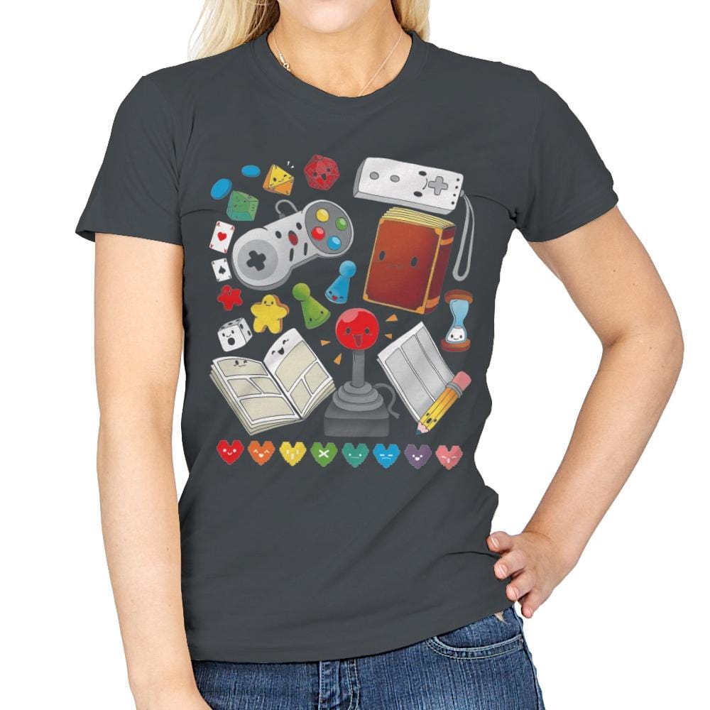 Game World - Womens T-Shirts RIPT Apparel