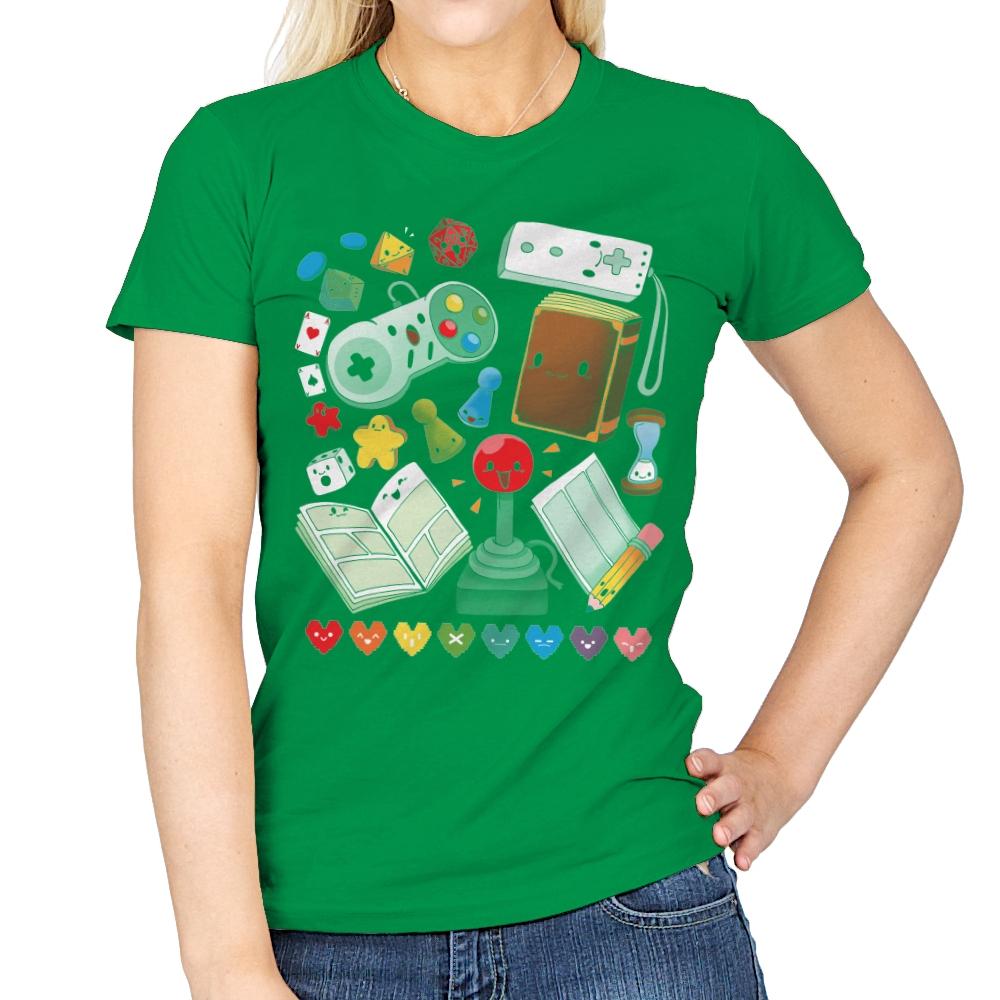 Game World - Womens T-Shirts RIPT Apparel