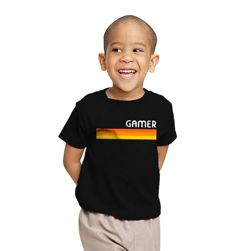 Gamer Baby - Youth T-Shirts RIPT Apparel X-small / Black