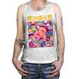 Ganbatte Machine  - Tanktop Tanktop RIPT Apparel X-Small / White