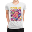 Ganbatte Machine  - Womens Premium T-Shirts RIPT Apparel Small / White