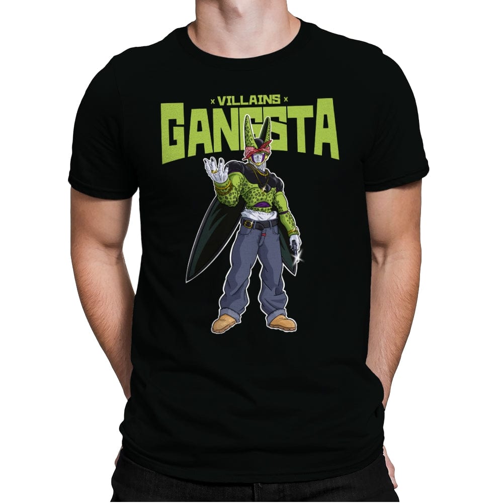 Gangsta - Mens Premium T-Shirts RIPT Apparel Small / Black