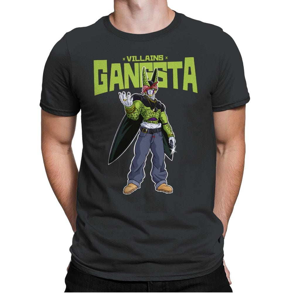 Gangsta - Mens Premium T-Shirts RIPT Apparel Small / Heavy Metal