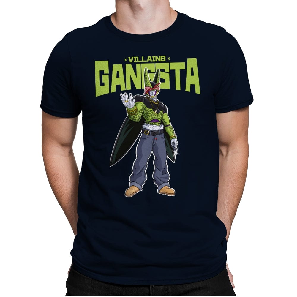 Gangsta - Mens Premium T-Shirts RIPT Apparel Small / Midnight Navy