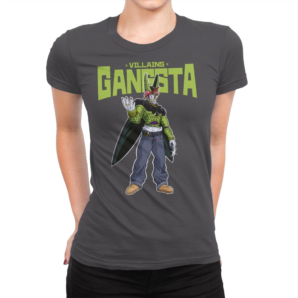 Gangsta - Womens Premium T-Shirts RIPT Apparel Small / Heavy Metal