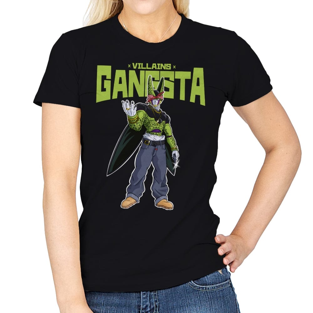 Gangsta - Womens T-Shirts RIPT Apparel Small / Black