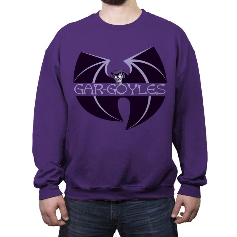 Gar-goyles - Crew Neck Sweatshirt Crew Neck Sweatshirt RIPT Apparel