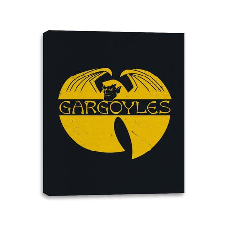 Gargoyle Clan - Canvas Wraps Canvas Wraps RIPT Apparel 11x14 / Black
