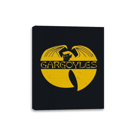 Gargoyle Clan - Canvas Wraps Canvas Wraps RIPT Apparel 8x10 / Black