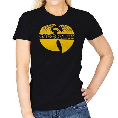 Gargoyle Clan - Womens T-Shirts RIPT Apparel Small / Black