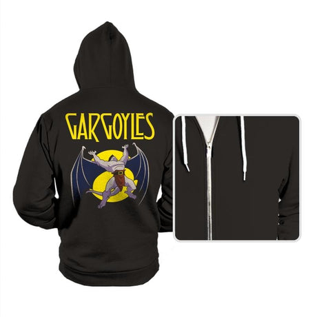 Gargoyles - Hoodies Hoodies RIPT Apparel Small / Black