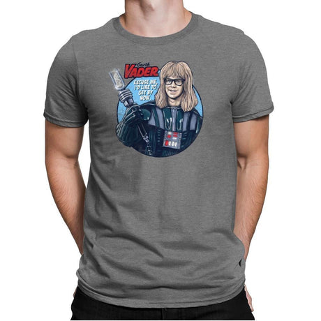 Garth Vader - Mens Premium T-Shirts RIPT Apparel Small / Heather Grey