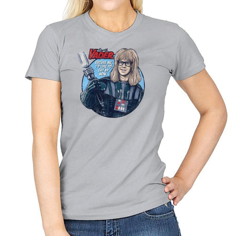 Garth Vader - Womens T-Shirts RIPT Apparel Small / Sport Grey