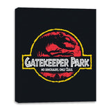 Gatekeeper Park - Canvas Wraps Canvas Wraps RIPT Apparel 16x20 / Black