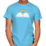 Gay Clouds - Pride - Mens T-Shirts RIPT Apparel Small / Sky