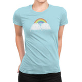 Gay Clouds - Pride - Womens Premium T-Shirts RIPT Apparel Small / Cancun