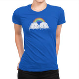 Gay Clouds - Pride - Womens Premium T-Shirts RIPT Apparel Small / Royal