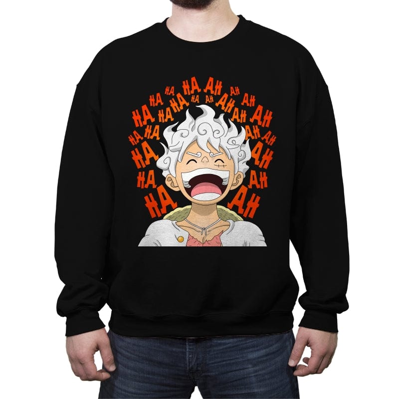 Gear 5 - Crew Neck Sweatshirt Crew Neck Sweatshirt RIPT Apparel Small / Black