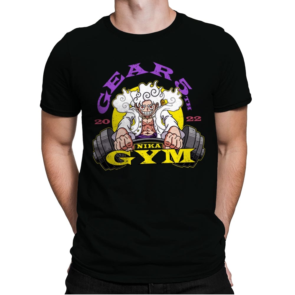 Gear 5th Gym - Mens Premium T-Shirts RIPT Apparel Small / Black