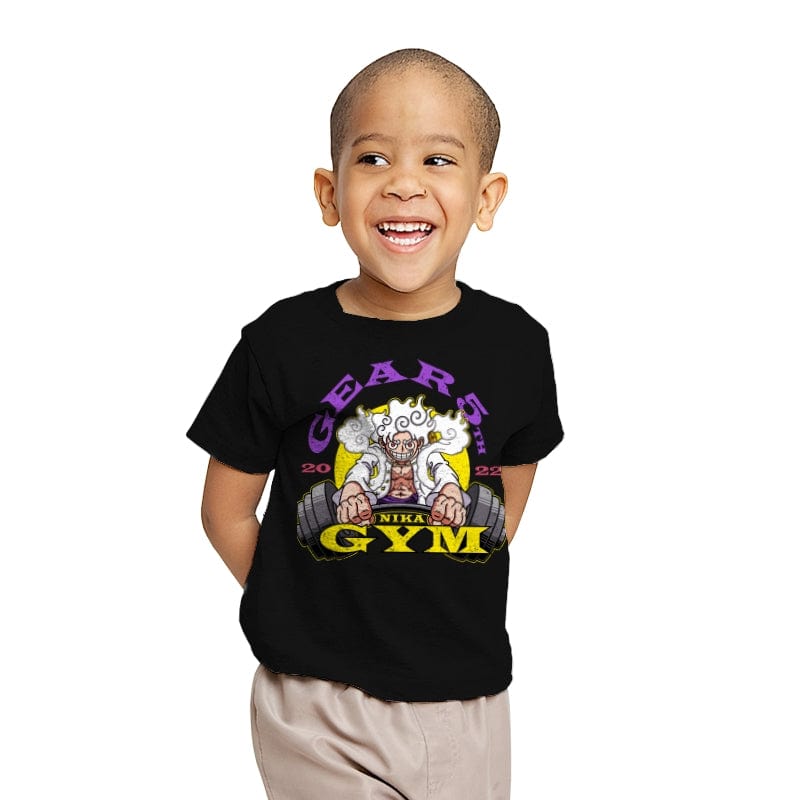 Gear 5th Gym - Youth T-Shirts RIPT Apparel X-small / Black