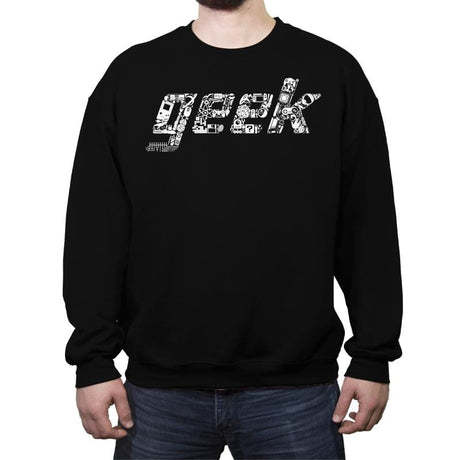 Geek It - Crew Neck Sweatshirt Crew Neck Sweatshirt RIPT Apparel Small / Black